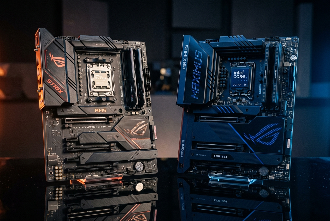 AMD vs. Intel Motherboards in 2026: Platform Architecture, Chipset Hierarchy, and What Actually Differs