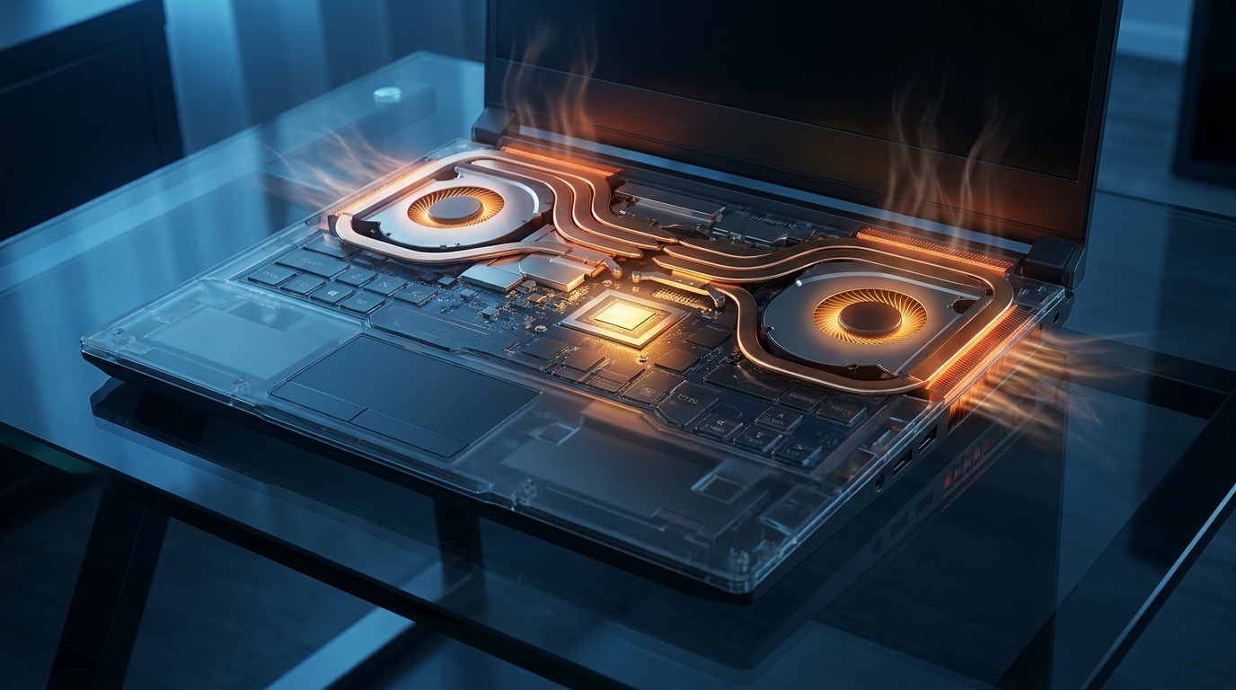 Laptop Thermal Visualization