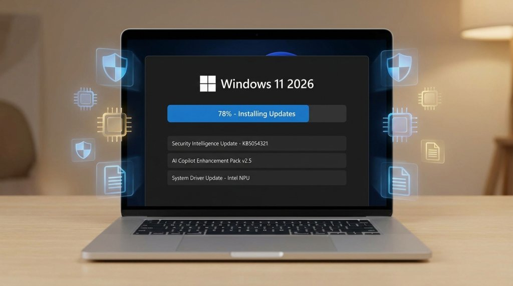 Windows Update Running Visualization