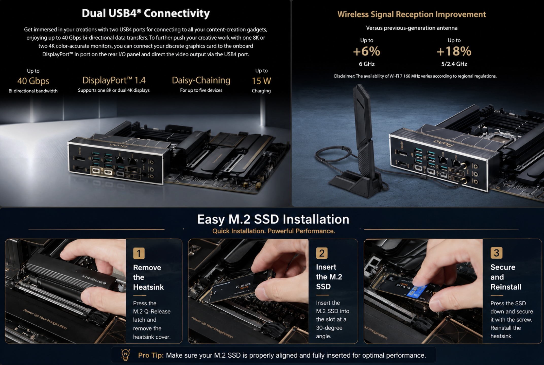 ASUS ProArt motherboard install