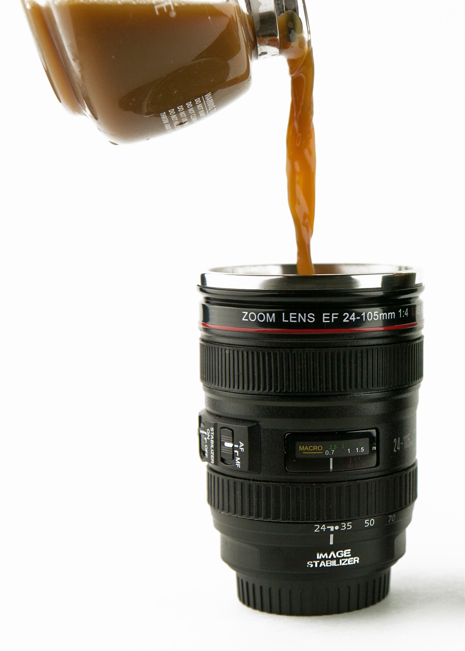 Camera Lens Coffee Mug
