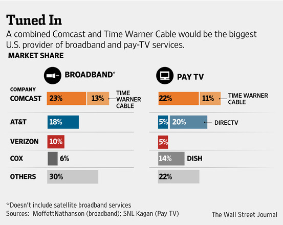 Cable Company Market Share