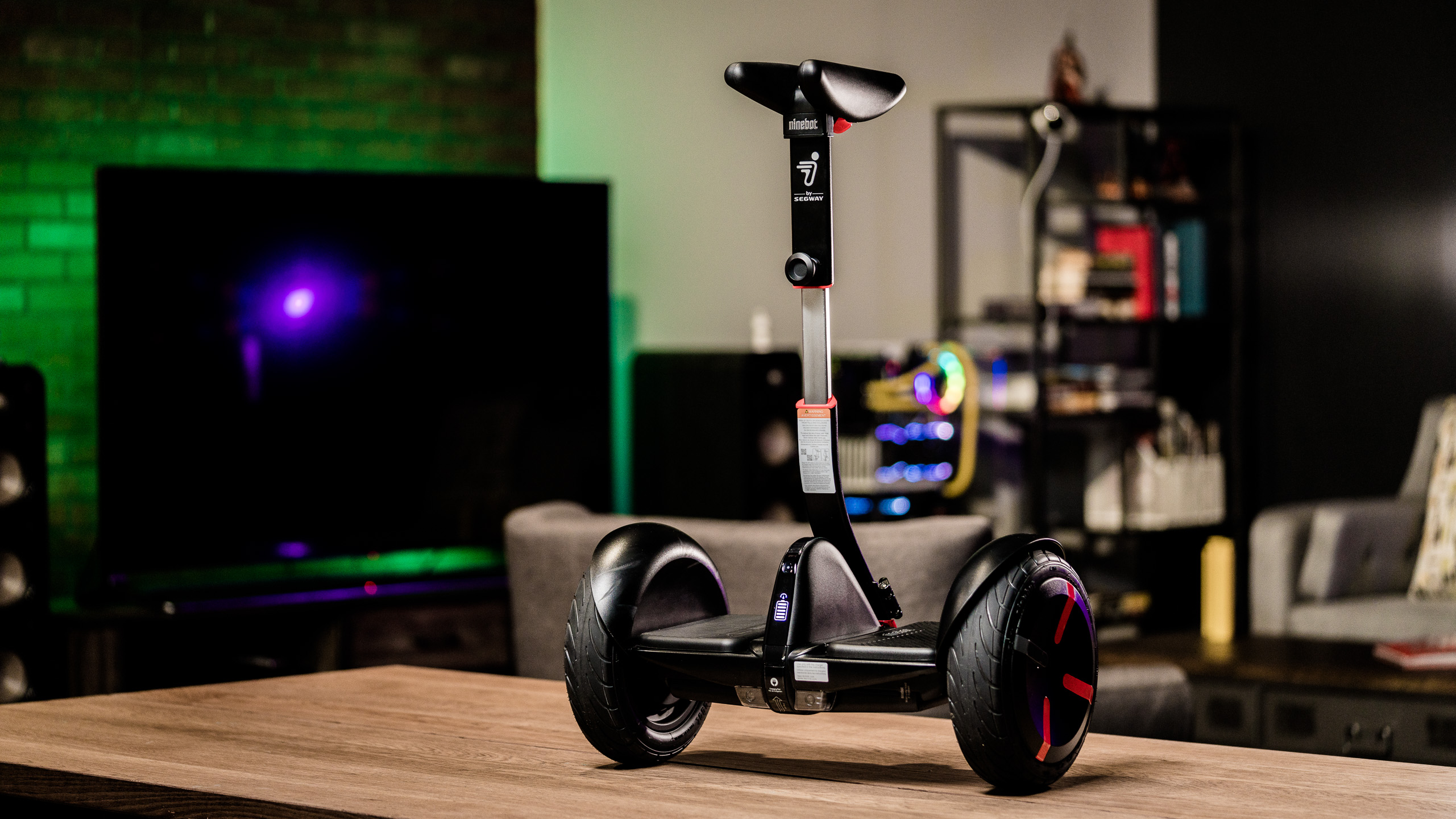 Ninebot by Segway's miniPRO electric personal transportation is compact, quick to charge, and speedy.