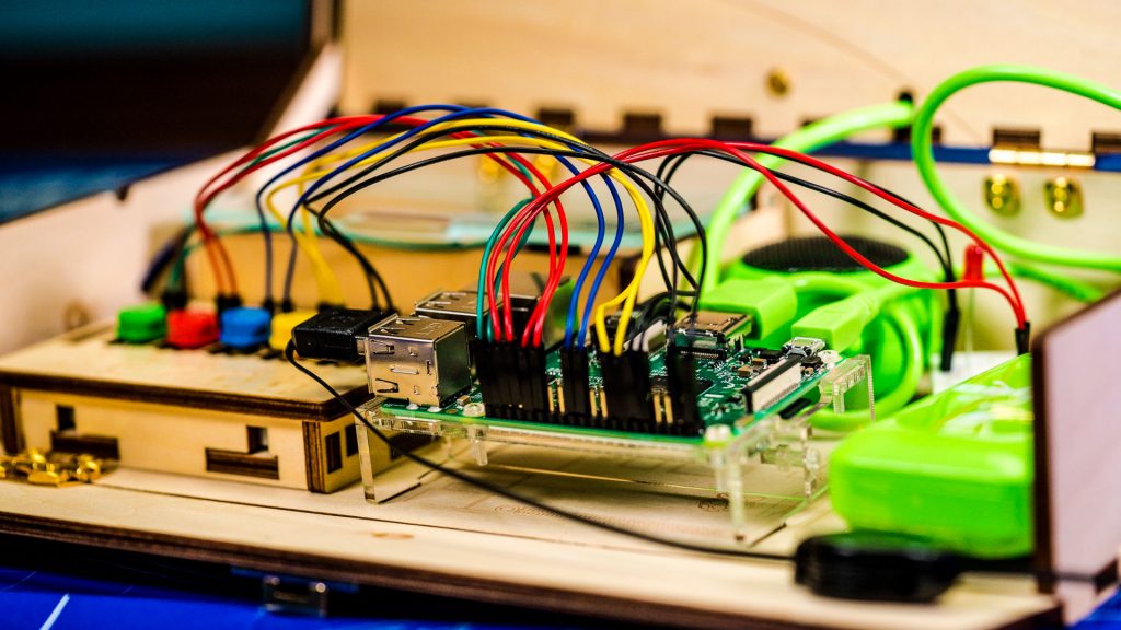 The Piper DIY computer kit has all the components necessary for kids to build a working computer, and eight pre-loaded games to teach coding. 