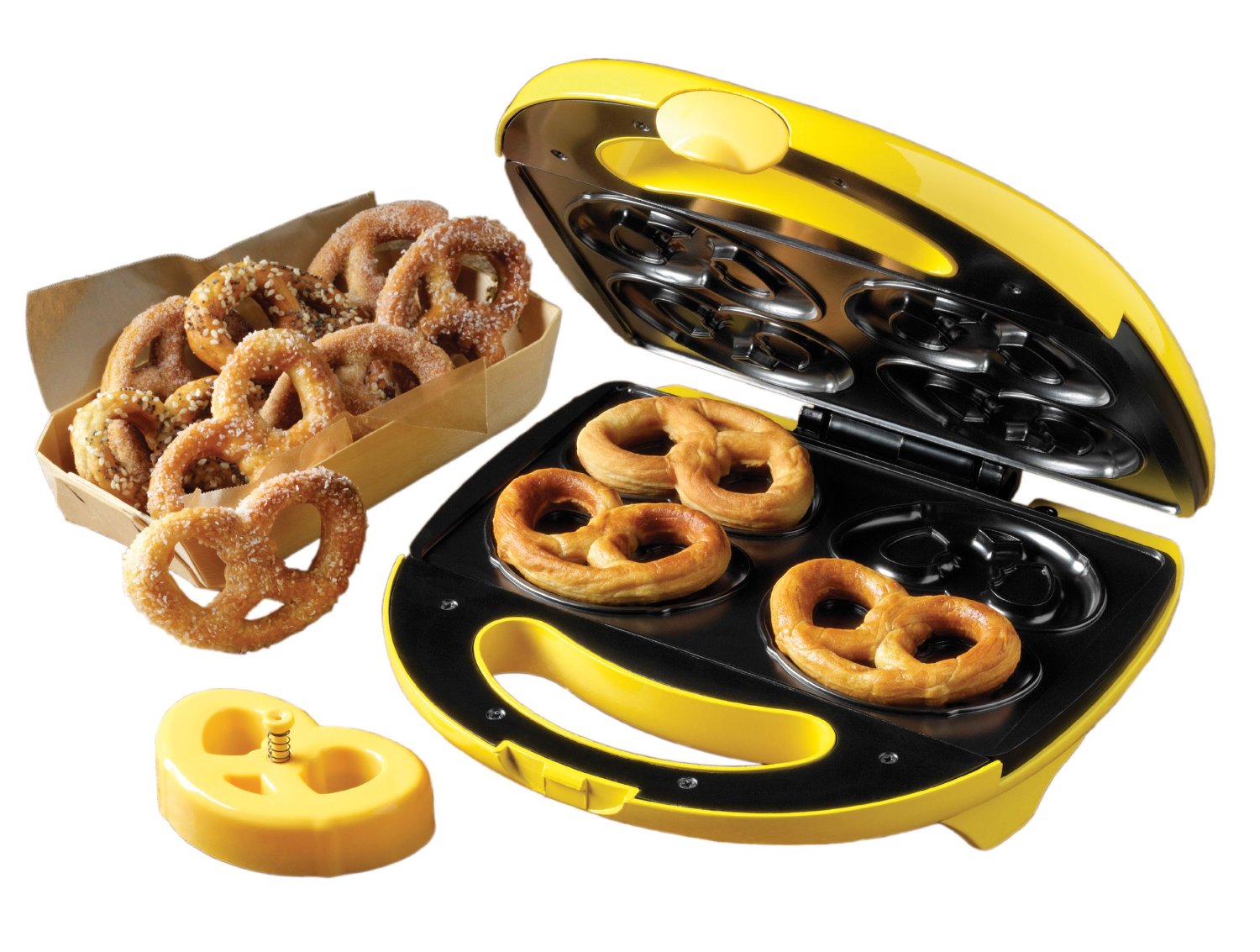Smart Planet SPM-2 Yellow Super Pretzel Soft Pretzel Maker