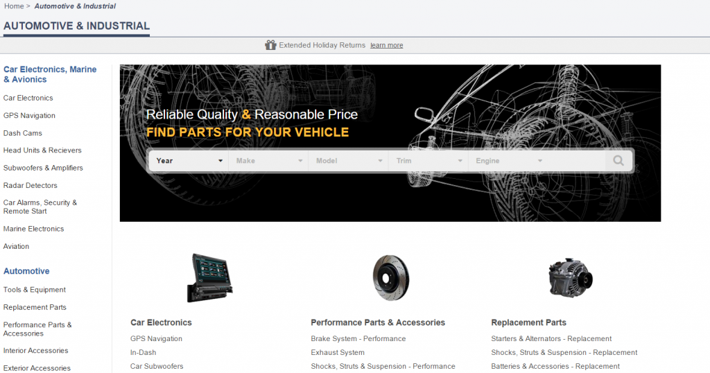 automotive category