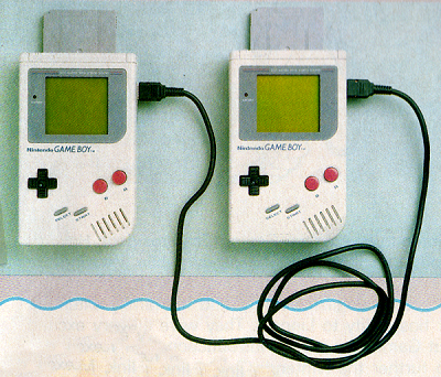 The Game Link cable enabled multiplayer gaming.