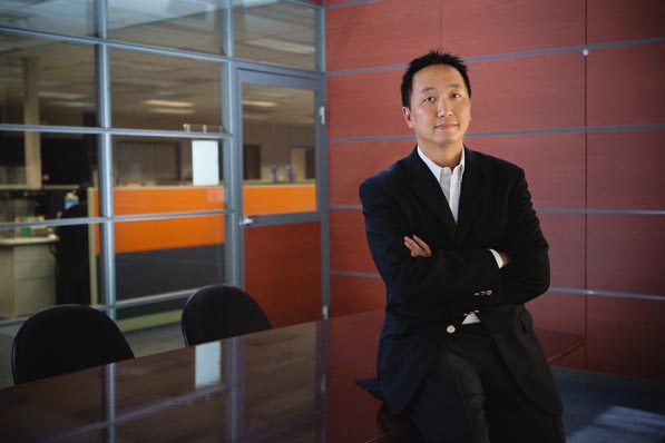 Lee Cheng has never lost an appeal against a patent troll. 