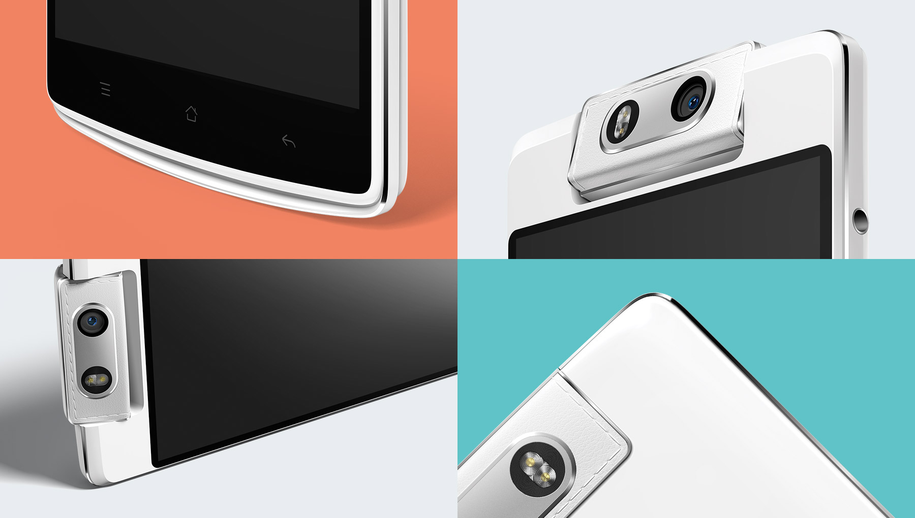 The Oppo N3 has the best front-facing camera available on a phablet.