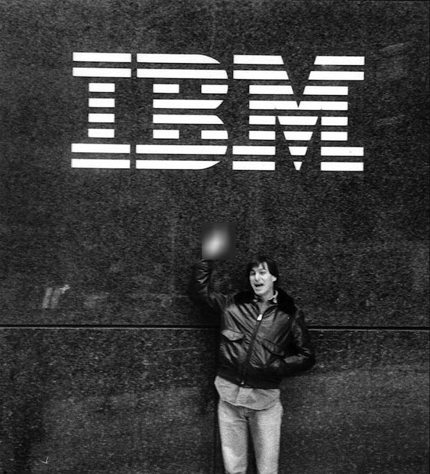 Steve Jobs was not a fan of IBM in 1984.