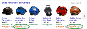Google-Product-Listing-Ads-Ratings-PLA