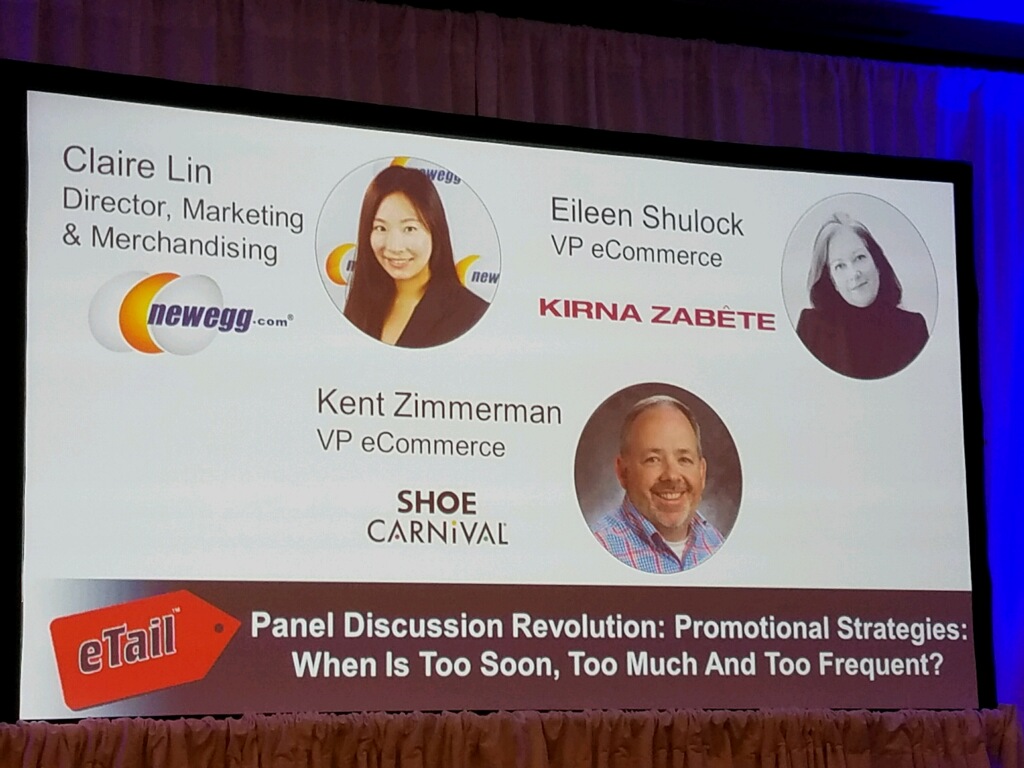 Newegg keynote panelist at eTail Marketing Conference